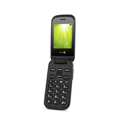 Brand New Irish Doro 2404 Flip Button Phone Black（Buy 5 get 10% discount）