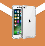 Back PC+TPU Gorrila Case Clear x 10  (1 Box ) for iphone Series