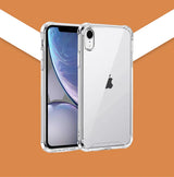 Back PC+TPU Gorrila Case Clear x 10  (1 Box ) for iphone Series