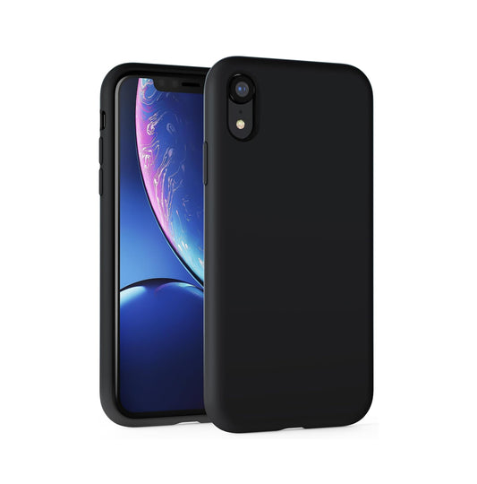 VEN-DENS iPhone XR black silicon case