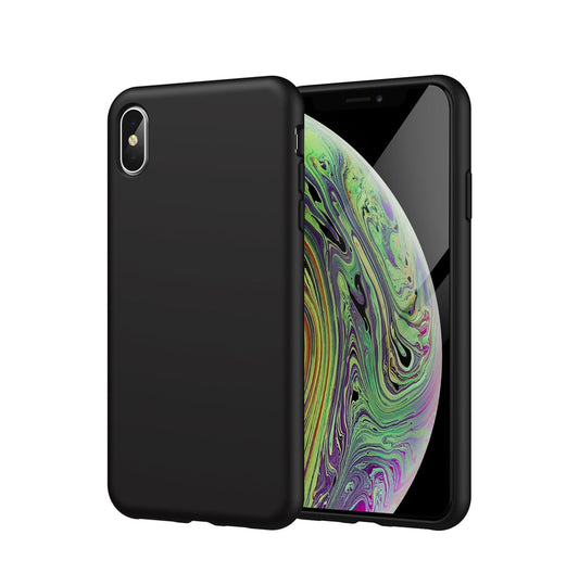 VEN-DENS iPhone XSM black silicon case