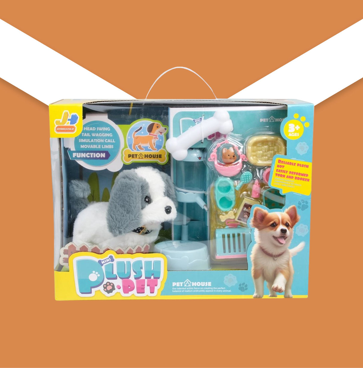 Plush Pet House 34cm