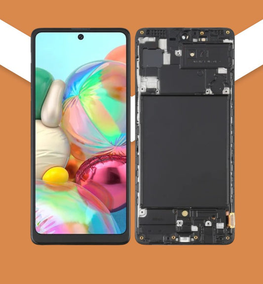 for Samsung A71-5G Standard OLED Screen with Frame