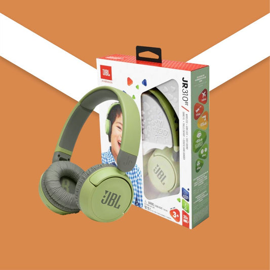 JBL JR310BT Kids Edition 85dB Safe Sound Wireless Headphones Green