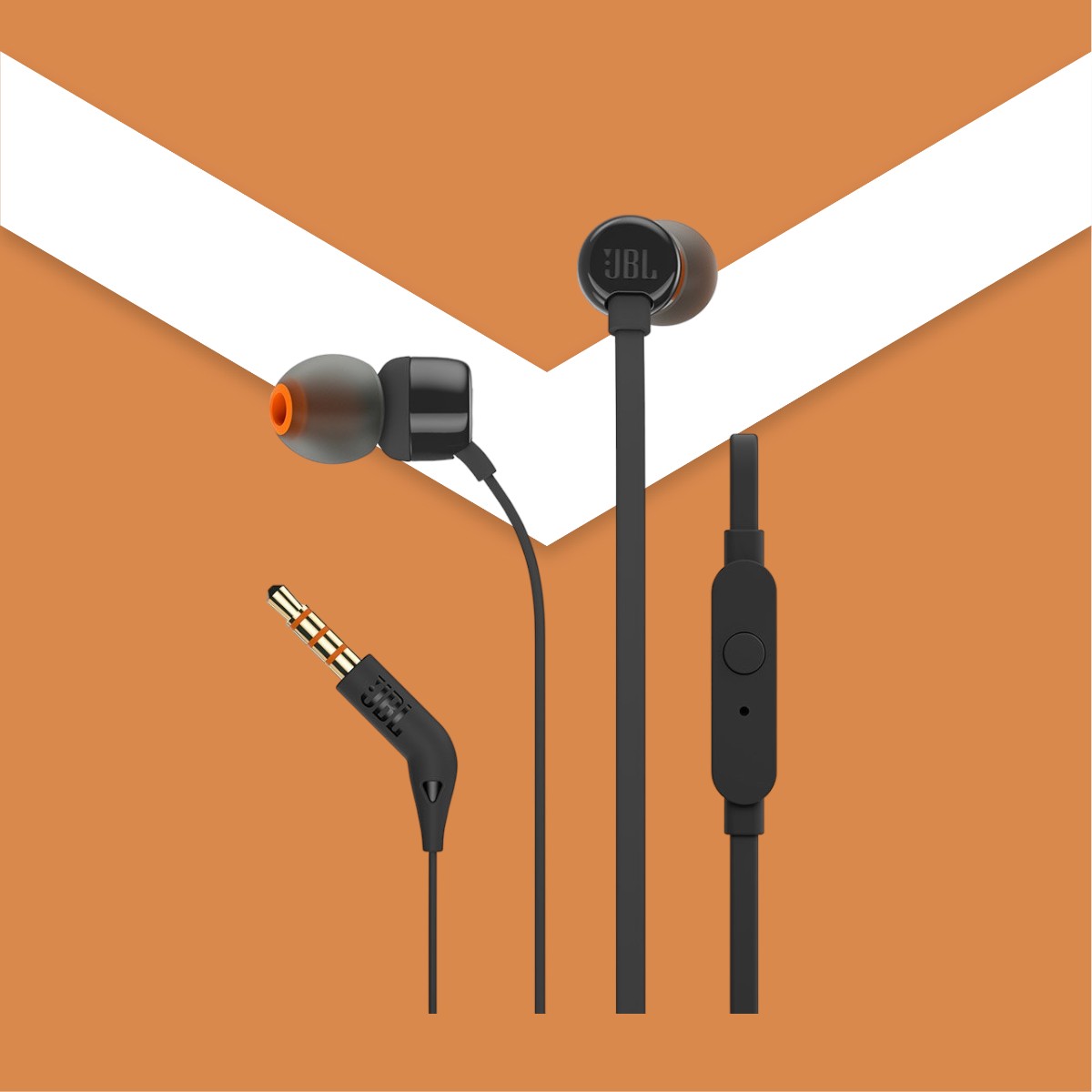 Earphones Kit Hands free Jack JBL T160