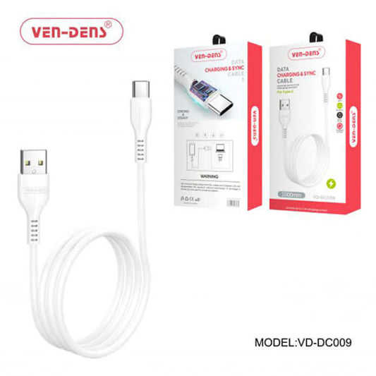 VEN-DENS VD-DC009 2M  A TO C Cable-White