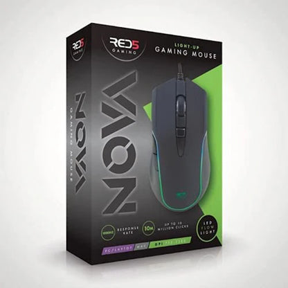 RED5 Nova Light Up Gaming Mouse